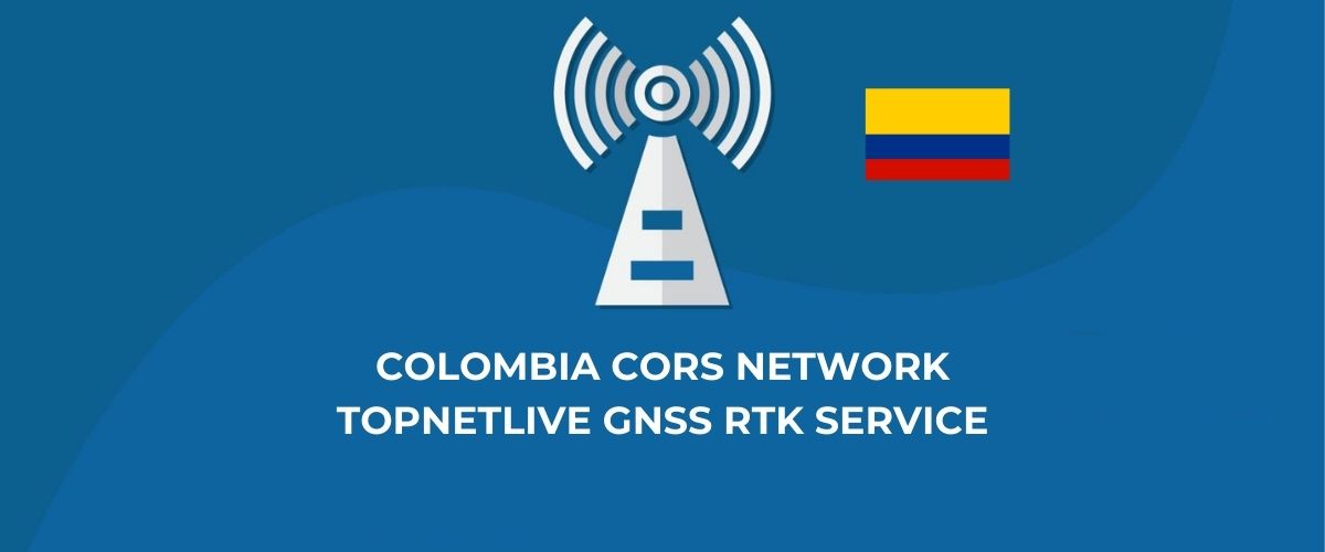 Red CORS de Colombia — Servicio GNSS RTK TopNETlive - Redes CORS Globales