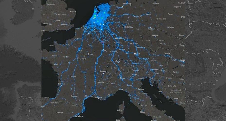 Dutch Summer Holiday GPS Data Maps