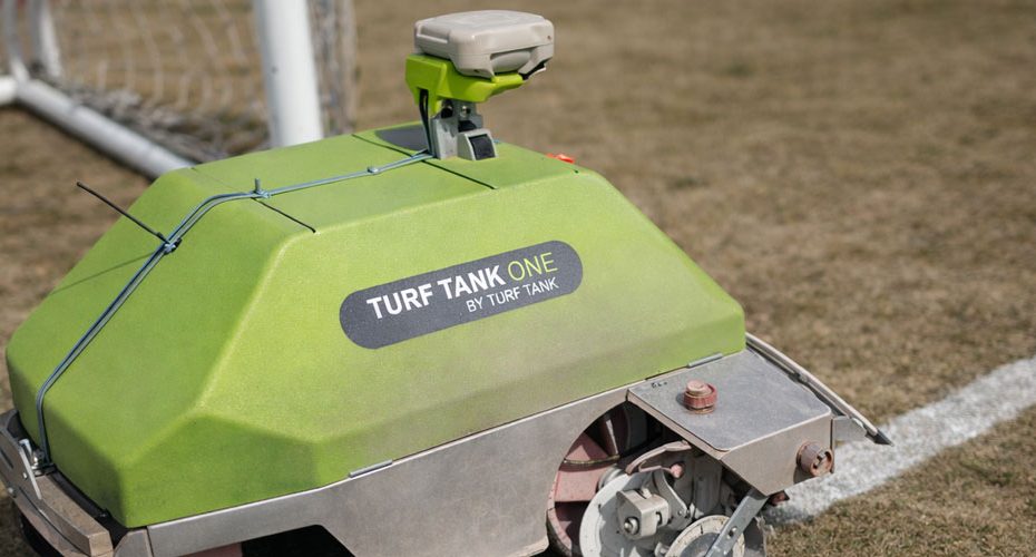 GPS Guided Turf Tank Robot