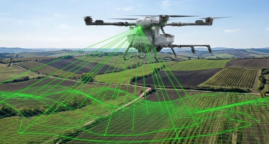 Geodash map free drone spraying with AI vision