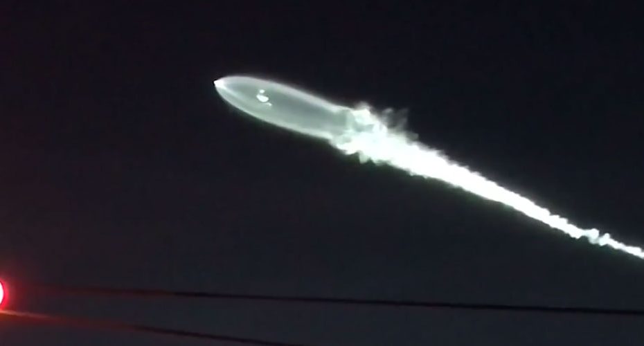 SpaceX California coast