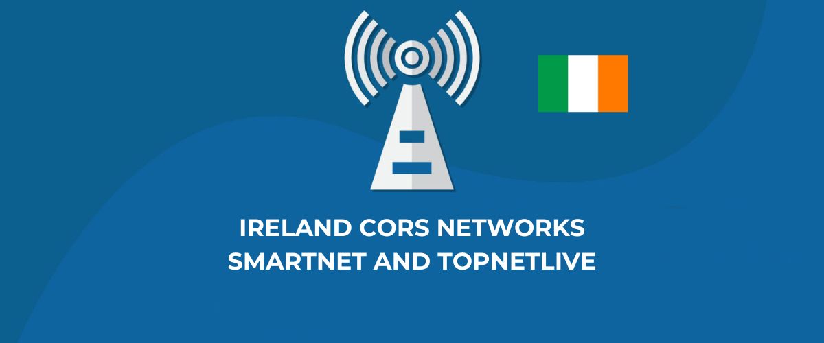 Redes CORS de Irlanda — SmartNet y TopNETlive