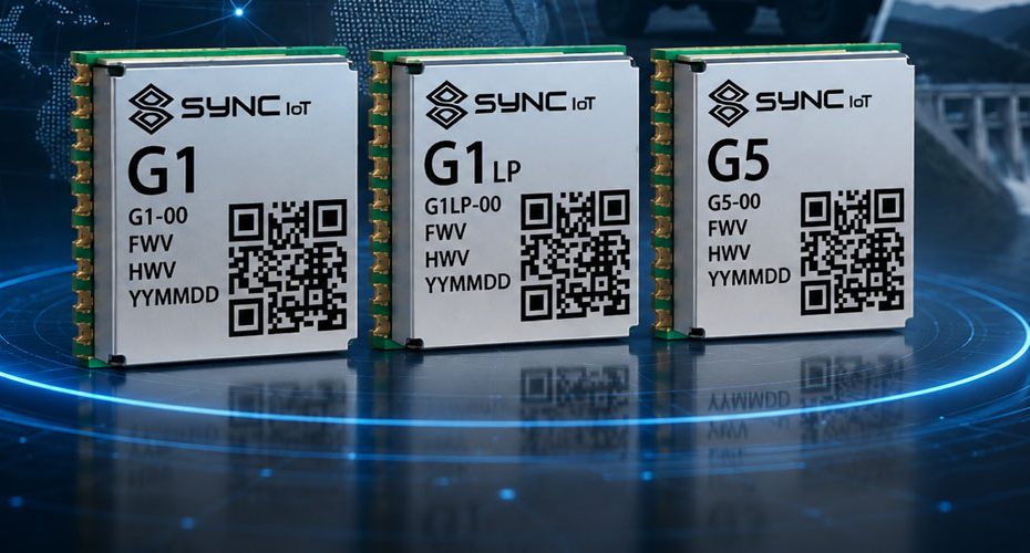SyncIoT G1 and G5 GNSS Modules for IoT