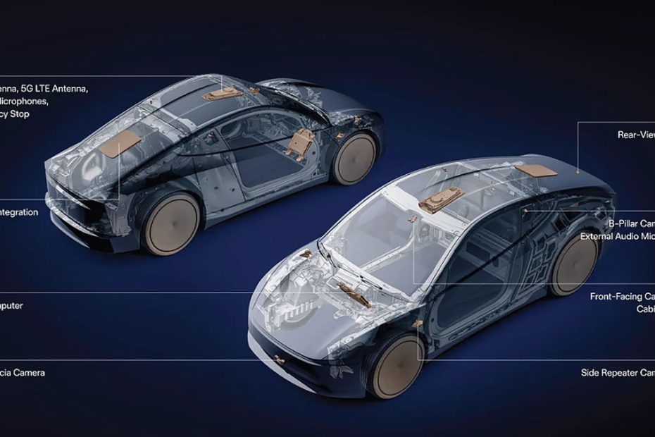 Tesla Cybercab Reveals Built In Starlink Integration
