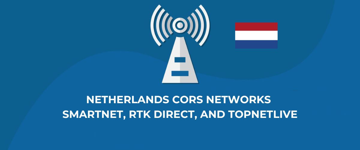 Redes CORS de los Países Bajos — SmartNet, RTK Direct y TopNETlive