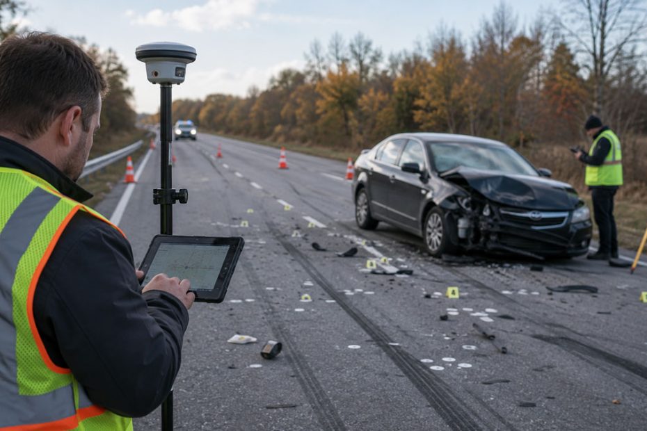 Swift Navigation RTK Brings Sub-2 cm Accuracy to Forensic Crash Mapping