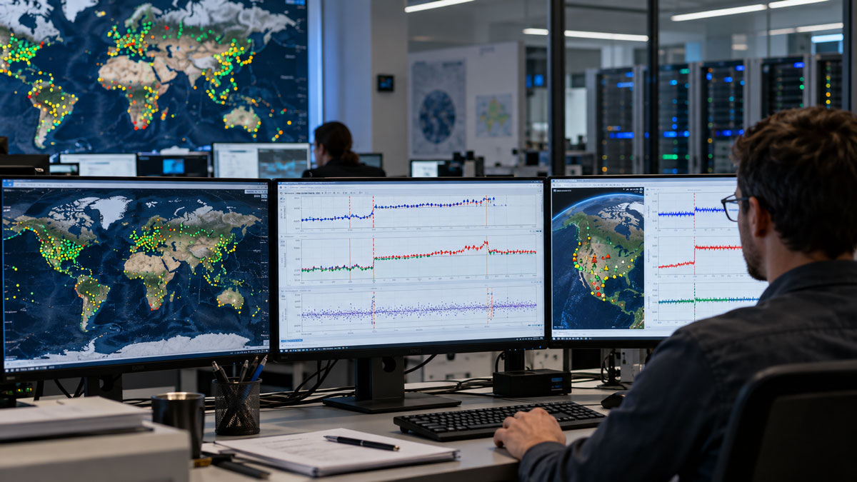 Investigadores de la NOAA desarrollan AutoCF, un algoritmo que automatiza el análisis de datos GNSS de 3.226 estaciones de referencia