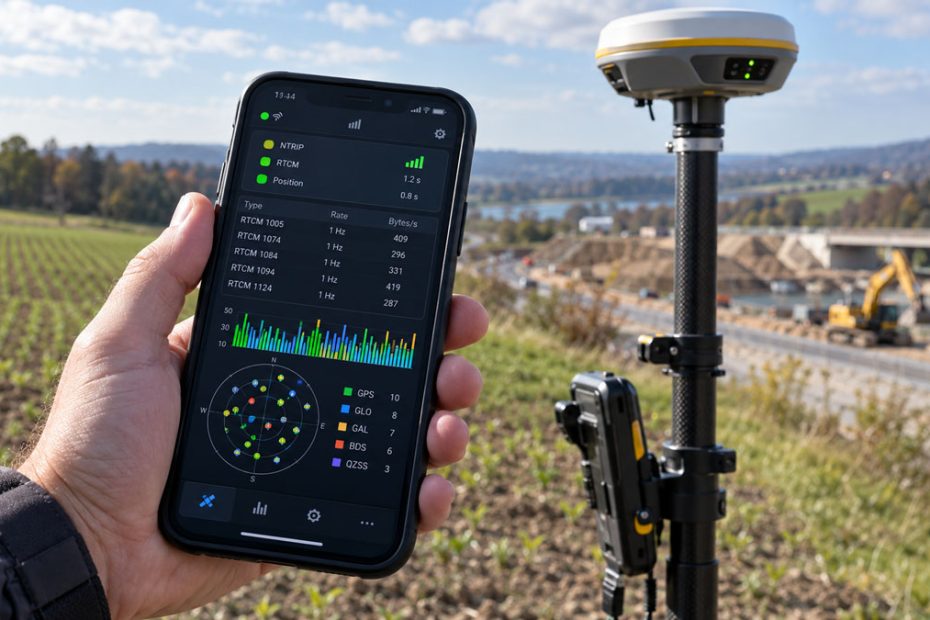 Navmatix Highlights Free NTRIP Checker App for Troubleshooting RTK Correction Streams